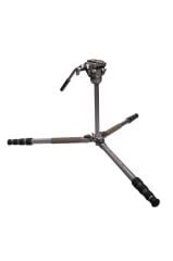 Sirui GT04+GT5 Pilot Series Video Tripod Kiti (Metalik Gri)