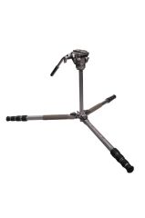 Sirui GT04+GT5 Pilot Series Video Tripod Kiti (Metalik Gri)