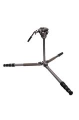 Sirui GT04+GT5 Pilot Series Video Tripod Kiti (Metalik Gri)
