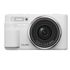 Yashica City 200 Beyaz Dijital Fotoğraf Makinesi
