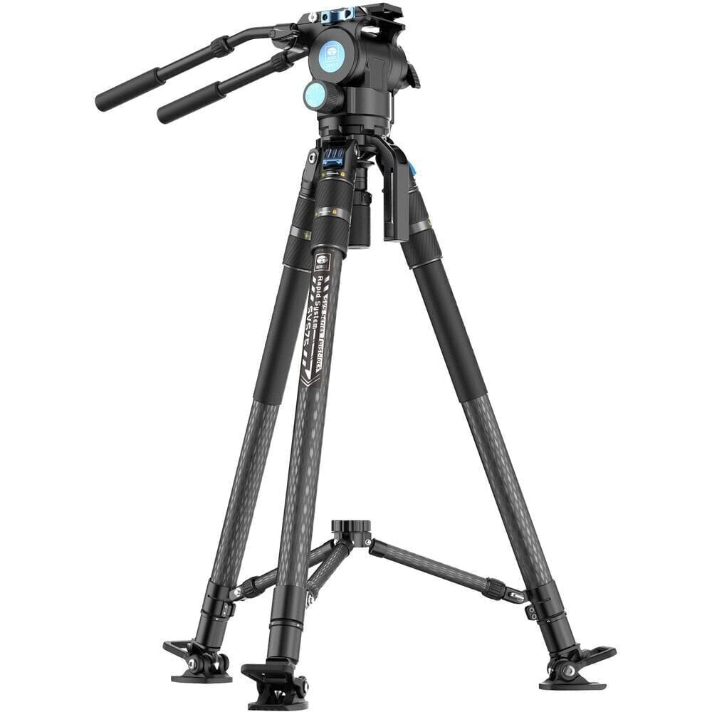 Sirui SVS75 Rapid-System Karbon Fiber Video Tripod Kiti (SVH15 Kafa ile)