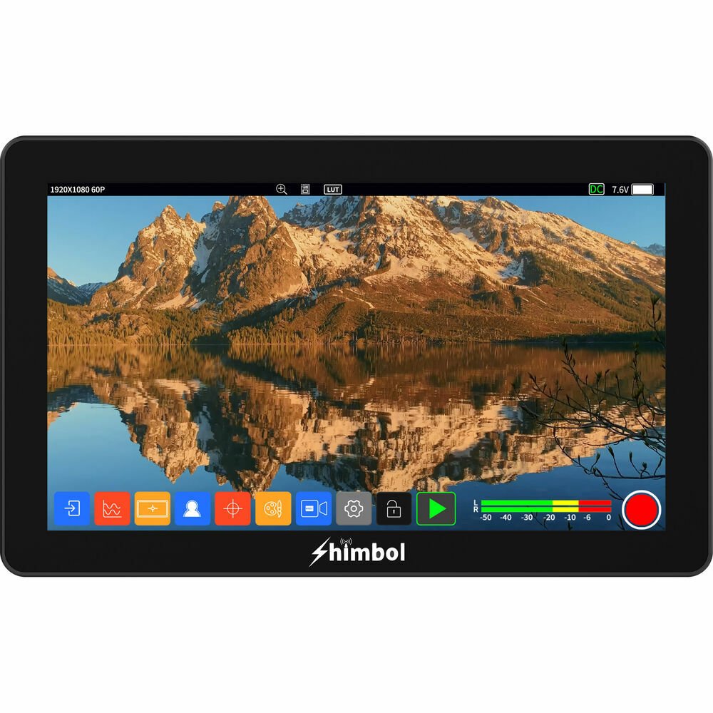 Shimbol Memory 7 Pro 7'' Touchscreen 4K HDMI/3G-SDI Recording Monitor with 3D LUT Output