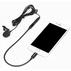 Saramonic LavMicro U1A Lightning iPhone Yaka Mikrofonu 2 Metre